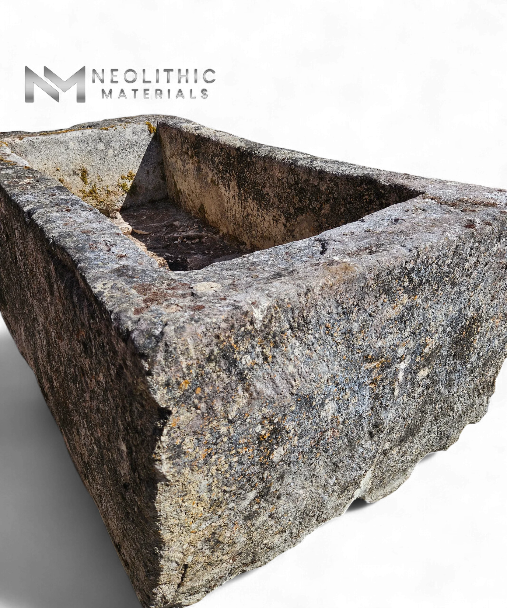 Antique French Limestone Trough - Image 6